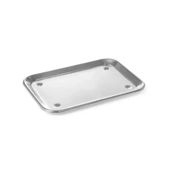 Tijdelijk Beschikbaar Hendi Vitrineplateau 240x170mm RVS met noppen geschikt voor vaatwasser