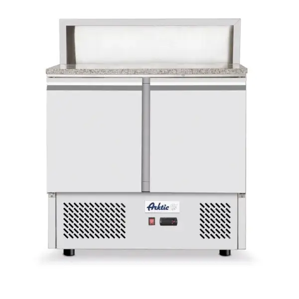 Hendi koelwerkbank Arktic 900x700x1110mm 2-deurs 230V 310W RVS Rechtstreeks Van De Fabrikant