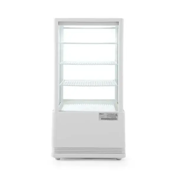 Flitsaanbieding Hendi koelvitrinekast Arktic 68L wit 230V 170W 444x397x875mm