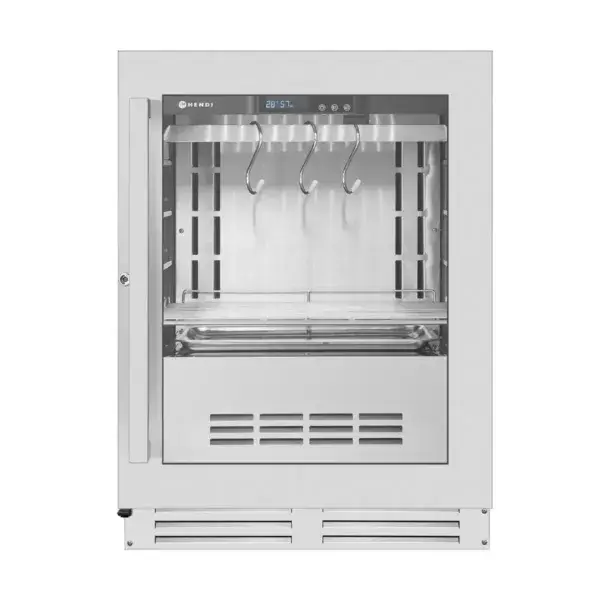 Hendi Dry aging kast HE221426 98L 220-240V 170W 595x620x830mm RVS voor vleesrijping Fabrieksprijs