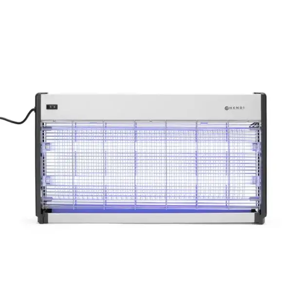 Finale Uitverkoop Hendi Elektrische insectenverdelger 230V 45W 150 m² aluminium ABS voor binnenshuis