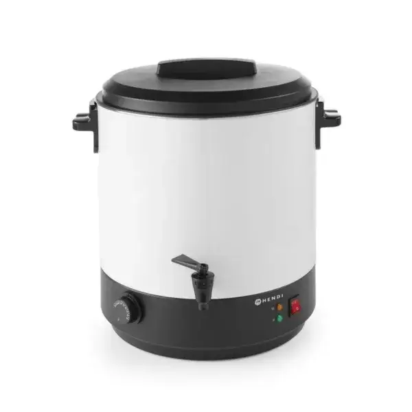Hendi Warme dranken ketel HE240601 25L wit 230V/2500W voor glühwein en warm water Rechtstreeks Van De Fabrikant