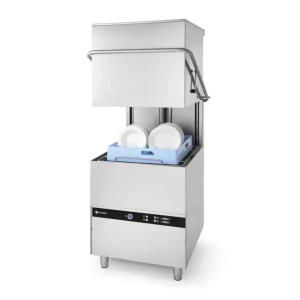 Uitverkoop Hendi doorschuifvaatwasser 745x903x1406mm 400V 8600W 50x50cm met reinigingspomp