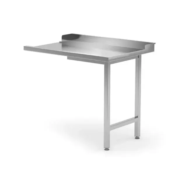 Hendi Uitlooptafel vaatwasser rechterzijde 1000x700x850mm RVS Korting