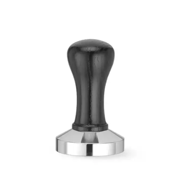 Veilige Betaling Hendi Koffie tamper ø58x95mm roestvrij staal met houten handvat