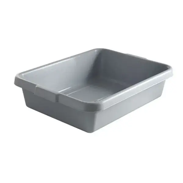 Hendi afruimbak kunststof grijs 555x410x130 mm met handgrepen Nieuw