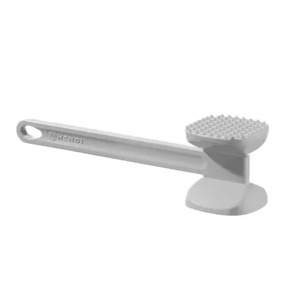 Must-Have Hendi vleeshamer XL lichtgrijs 300x80x85mm aluminium
