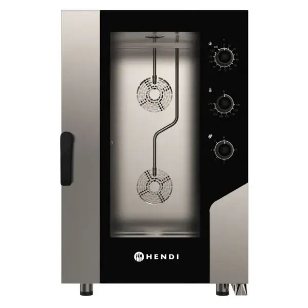 Rechtstreeks Van De Fabrikant Hendi Hetelucht stoomoven CONTROL 11x GN1/1 400V 15400W RVS 730x855x1130mm