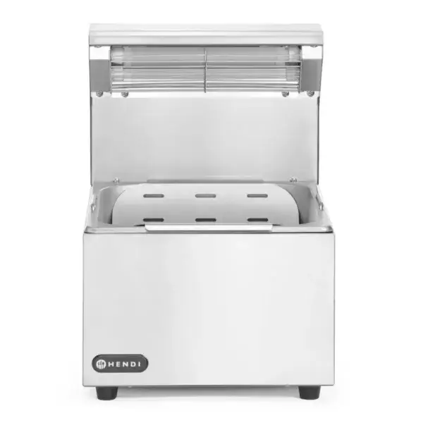 Hendi frietverwarmer GN 1/2 220-240V 400W roestvrij staal Betrouwbaar