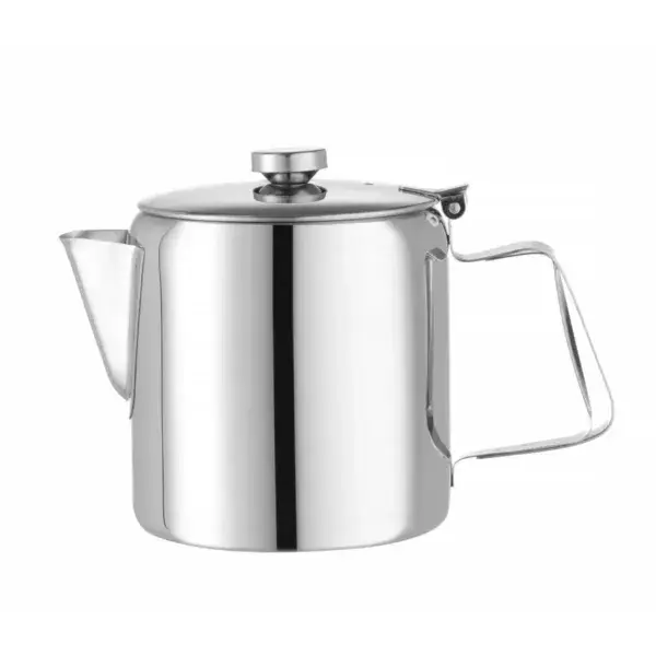 Hendi Koffie- en theekan met deksel 0,9L Ø120x158mm RVS Finale Uitverkoop