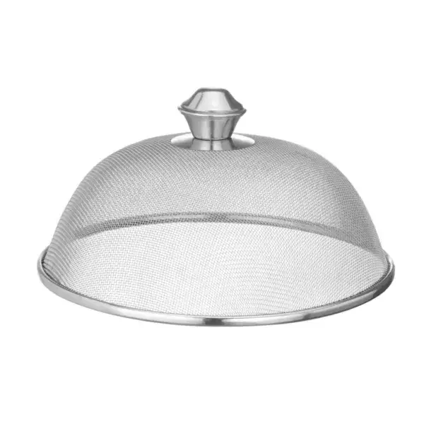 Hendi Voedselkap gaas Ø255x(H)135mm RVS catering Gecertificeerd