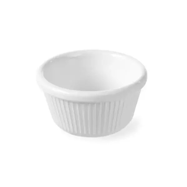 Hete Deal Hendi Ramekin melamine 0,08L Ø80x40mm geribbeld vaatwasserbestendig