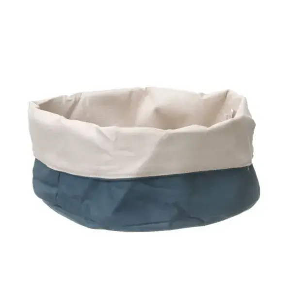 Shop Nu Hendi katoenen broodzak rond donkergrijs ⌀250x160mm
