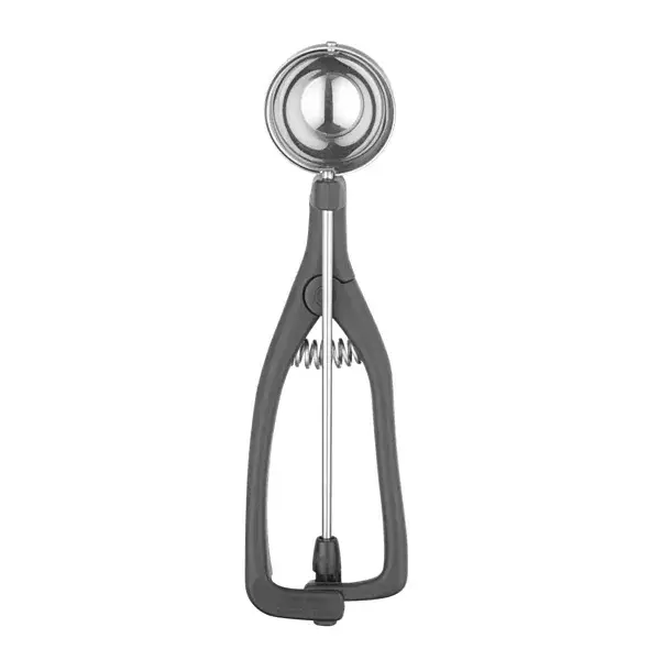 Hete Deal Portioneerlepel voor linkshandigen, stöckel, 1/40, zwart, ⌀45x(h)mm