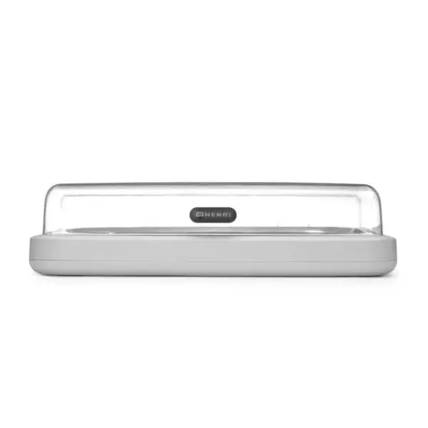 Koeldisplay uniq, hendi, designed by robert bronwasser, gn 1/1, wit, 593x389x(h)147mm, rechthoekig Lage Kosten