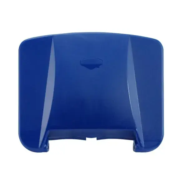 Veilige Betaling Deksel voor afvalbak, hendi, blauw, 505x415mm