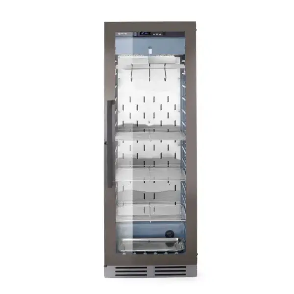 Merkproduct Hendi Dry aging kast Arktic 352L donkergrijs 220-240V 170W