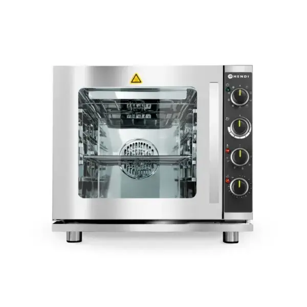 Hendi convectiestoomoven met grill 4x GN 2/3 230V 3000W lichtgrijs Laatste Versie