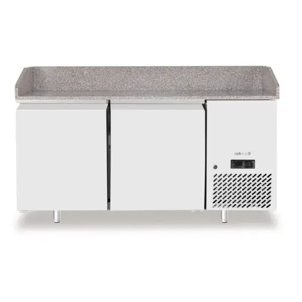 Hendi Pizzakoelwerkbank Arktic 250L granieten werkblad 230V 250W 1510x800x875mm Finale Uitverkoop
