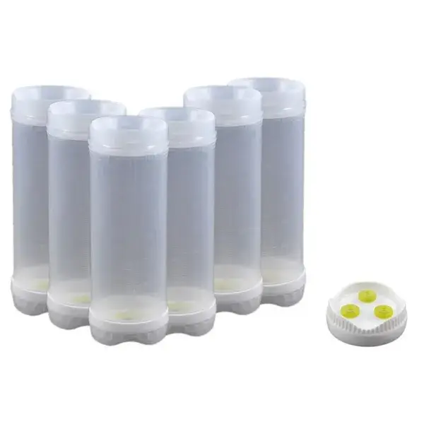Superprijs Back up fles 709ml - 6pce/pck - met medium driegats membraan