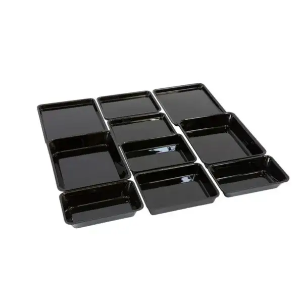 Kit gn - rechthoekige schalen - voor toonbank 800x800mm Beperkte Voorraad