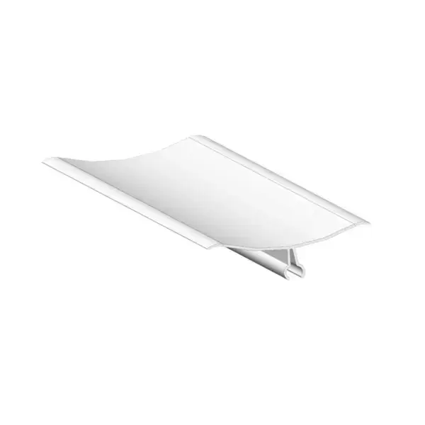 Superprijs Kleine afgeronde hoek zachte rand - pvc - 4mtr/lng