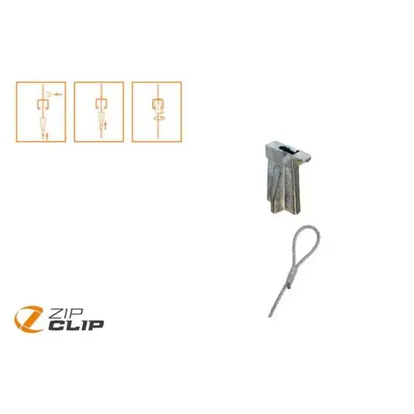 Plus-on-wire loop ophangsysteem - 5mtr - belasting 100kg - 10pce/pck Betaalbaar