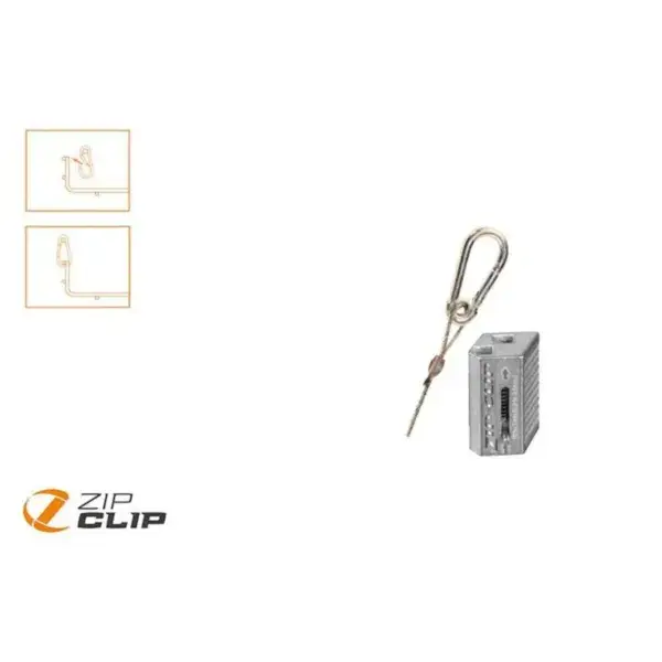 Snap-it musketon ophangsysteem - 5mtr - belasting 90kg - 10pce/pck Superprijs