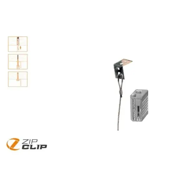 Aanbieding Uni-lock l-beugel ophangsysteem - 5mtr - belasting 50kg - 10pce/pck