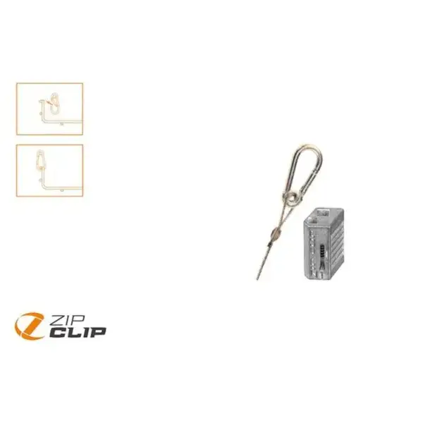 Snap-it musketon ophangsysteem - 2mtr - belasting 45kg - 10pce/pck Goedkoop