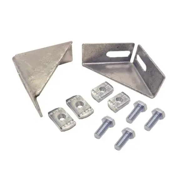 Optionele bevestigingskit - voor 'h' frame stelpoten 450x450mm Koop Online