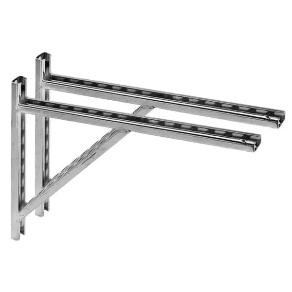 Voordeelprijs Konzolenkit verzinkt - profiel 32x20mm - l=545mm - 150kg+150kg - 2pce/pck