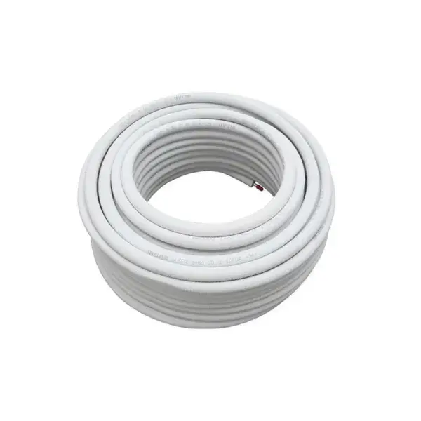 Geisoleerde aluminium leiding 3/8' - brandklasse b-s1-d0 - 50mtr/rol Direct Beschikbaar