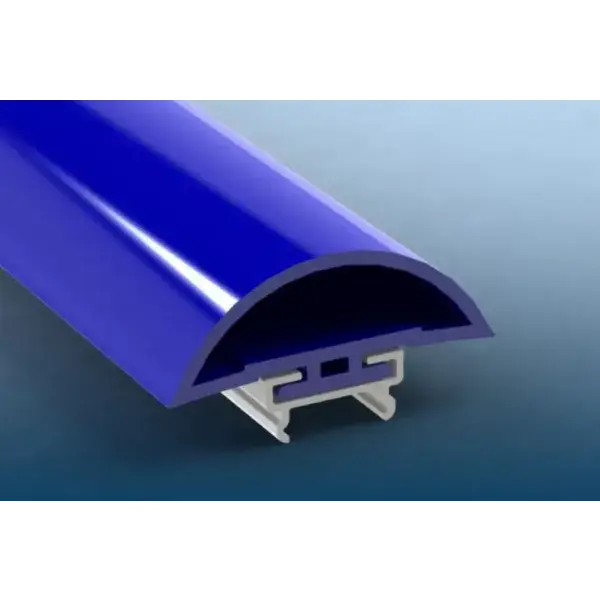 Inlegstrook zacht pvc - 62x22mm - 4mtr/lng Veilige Betaling