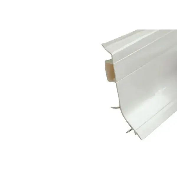 Enkelwandige plint in pvc - 4mtr/lng Bestseller