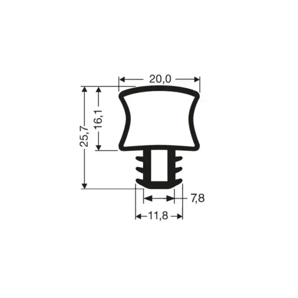 Shop Nu Indrukprofiel - 2,1mtr/lng