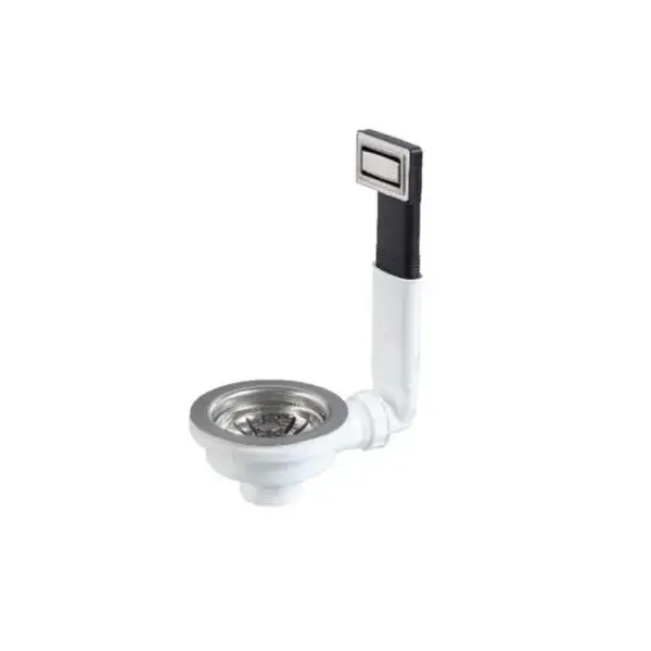 Must-Have Afvoer- en overloopset voor spoelbakken - max 200mm diep/ afvoeropening 3 1/2'