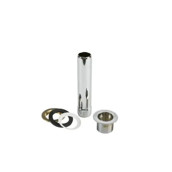 Laatste Kans Set standpijp+afvoerrooster verchroomd - h 150mm (sd17) - 1'1/2