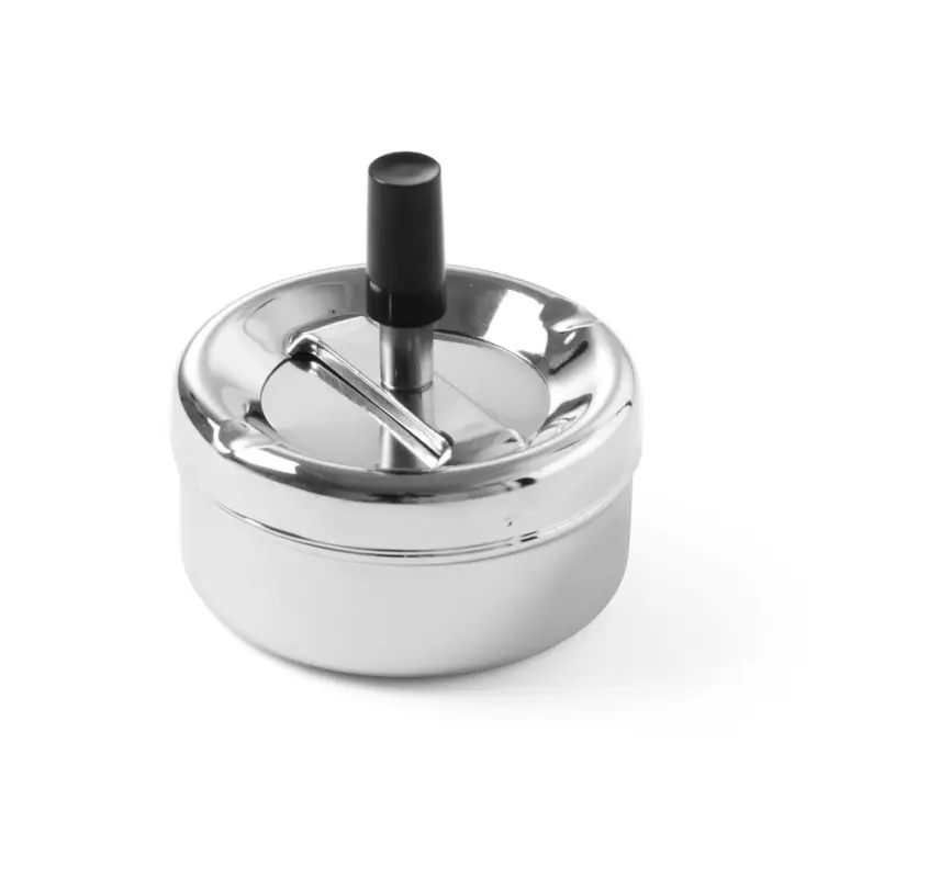 Aanbieding Asbak Met Drukknop, Hendi, ø90x(h)45mm