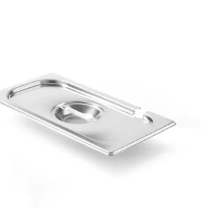 Deksel Voor GN Containers Met Lepeluitsparing, Hendi, Kitchen Line, GN 1/3, 325x176mm Uitverkoop