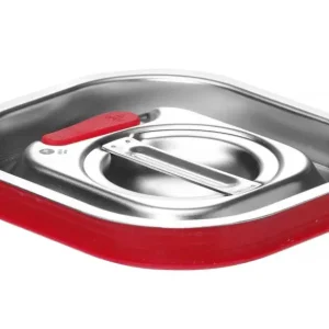 Deksel Voor GN Containers Met Siliconenrand, Hendi, Kitchen Line, 156x142mm Snelle Levering