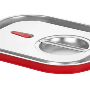 Premium Deksel Voor GN Containers Met Siliconenrand, Hendi, Kitchen Line, GN 1/2, 265x325mm
