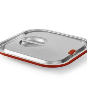 Deksel Voor GN Containers Met Siliconenrand, Hendi, Kitchen Line, GN 2/3, 354x325mm Favoriet
