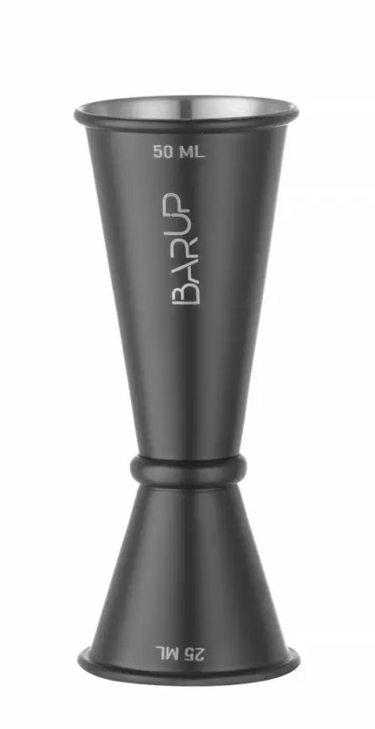 Flitsaanbieding Barmaatje 25/50 Ml, Bar Up, Zwart, ø45x(h)110mm