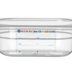 Nieuw Container GN 1/9, Hendi, GN 1/9, 0,6L, Transparant, 176x108x(h)65mm