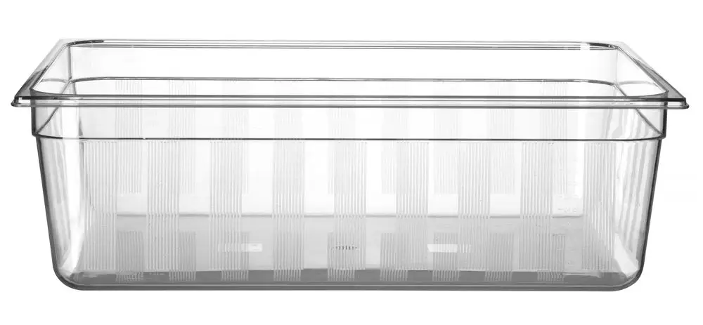 Container GN 2/1, Hendi, GN 2/1, 58L, Transparant, 650x530x(h)200mm Dagaanbieding