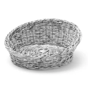 Broodmand Rond Schuin Aflopend, Hendi, Lichtgrijs, ø310x(h)120mm Bestel Nu