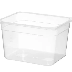 Container GN 1/2 Polypropyleen, Hendi, Profi Line, GN 1/2, 12,5L, Transparant, 325x265x(h)200mm Laatste Kans
