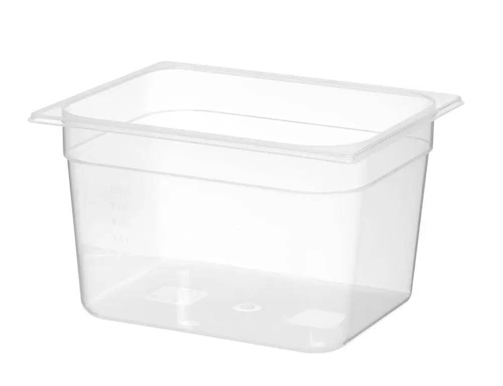 Container GN 1/2 Polypropyleen, Hendi, Profi Line, GN 1/2, 12,5L, Transparant, 325x265x(h)200mm Laatste Kans
