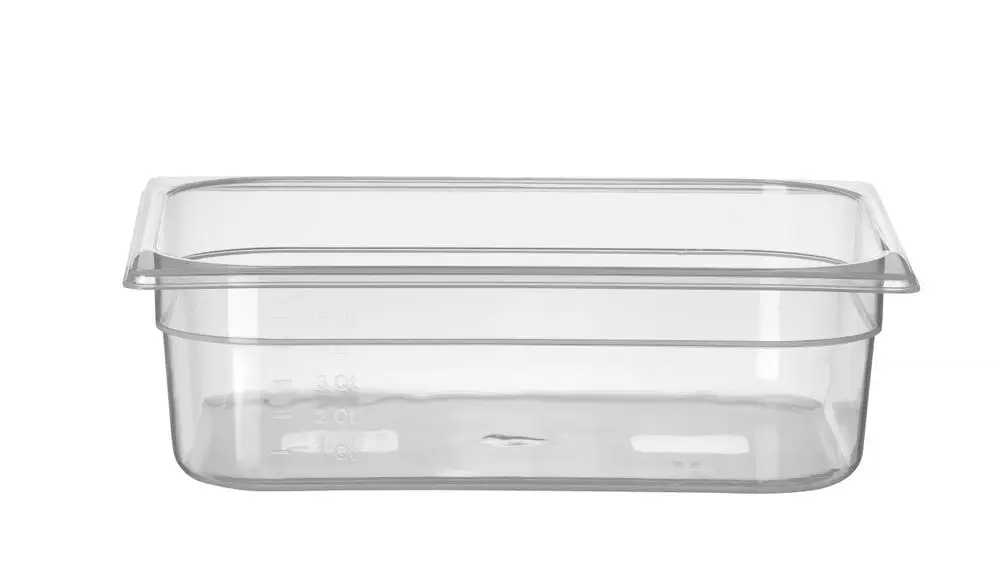 Betrouwbaar Container GN 1/2 Polypropyleen, Hendi, Profi Line, GN 1/2, 6,5L, Transparant, 325x265x(h)100mm